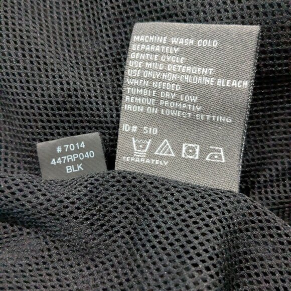 Kenneth Cole Reaction Men's Jacket, Size Medium, Black, Lightweight, Mesh Lined - Picture 15 of 16